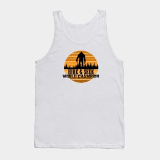 Undefeated Hide & Seek World Champion Tank Top